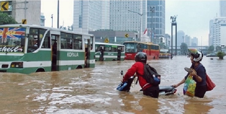   Banjir Jakarta Disorot Dunia
