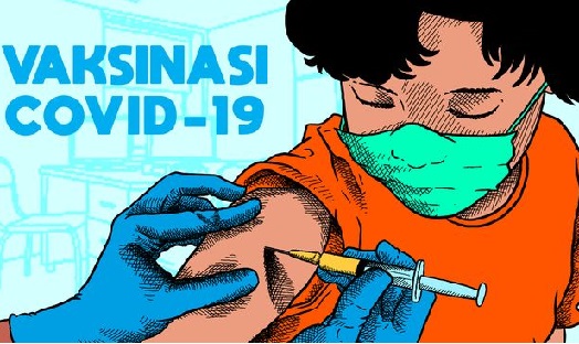 Vaksinasi Anak Indonesia Akan Dimulai 2022,Positif + 339 Sembuh + 503 Meninggal + 15