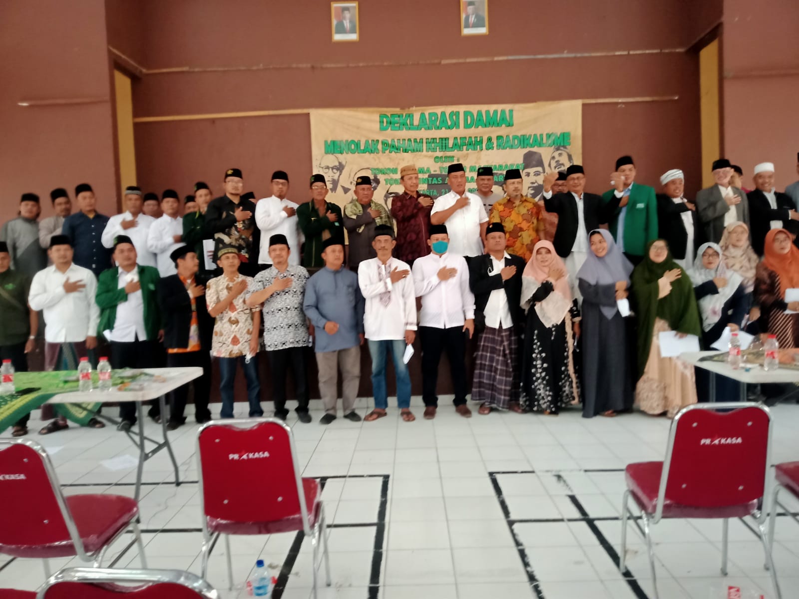 Forum Masyarakat Jakarta Barat Gelar Deklarasi Anti Khilafah dan Radikalisme