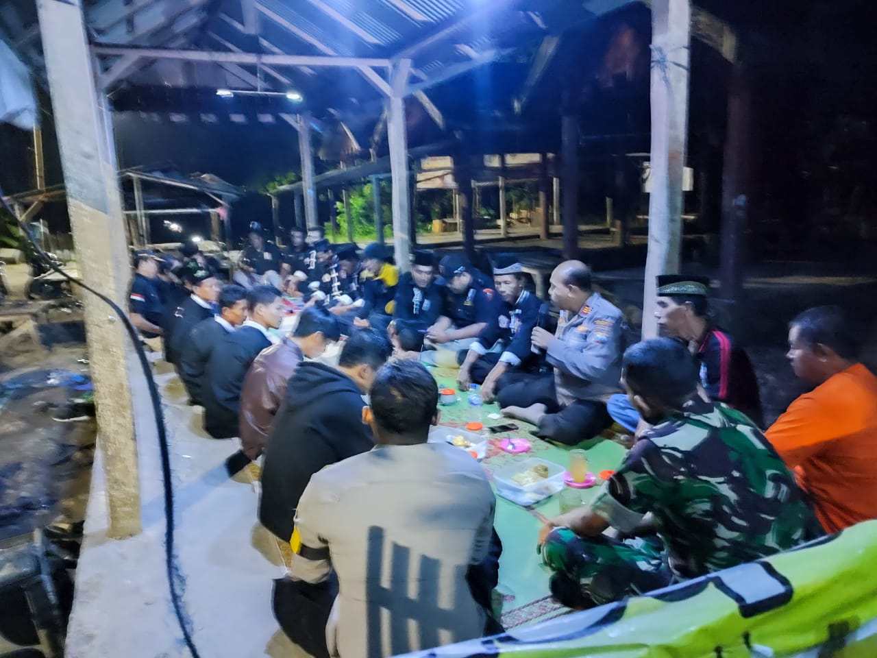 Polsek Karanganyar Gelar Acara Ngopi Bareng Bersama Ketua Bela Diri Se-Kecamatan Karanganyar