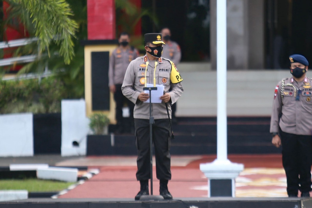 Kapolda Kepri Pimpin Upacara Opening Ceremony Olahraga & Perlombaan Sambut HUT Bhayangkara 