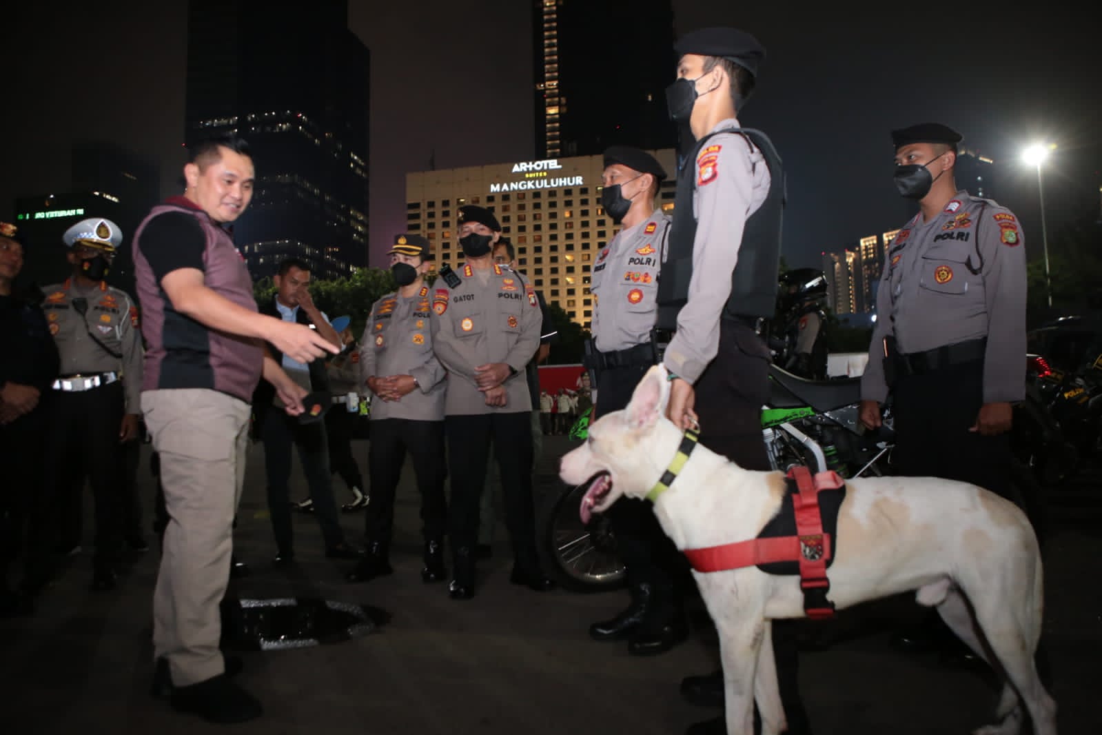 Apel Patroli Malam, Kapolda Metro Jaya Irjen Pol. Fadil Imran: Agar Jakarta aman dan kondusif