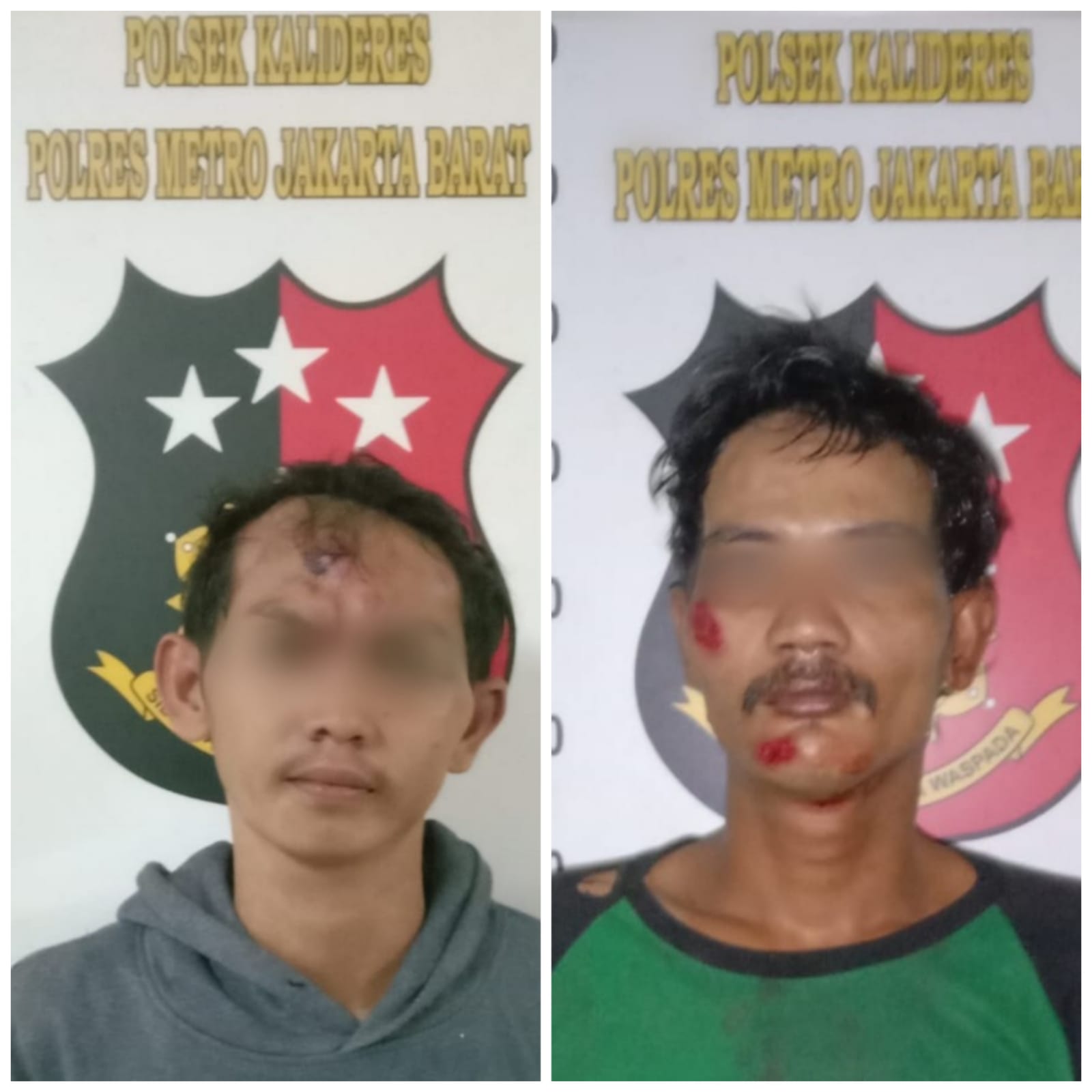 Polsek Kalideres Amankan 2 Orang Pelaku Jambret yang Tengah Beraksi di Jalan Kamal Raya