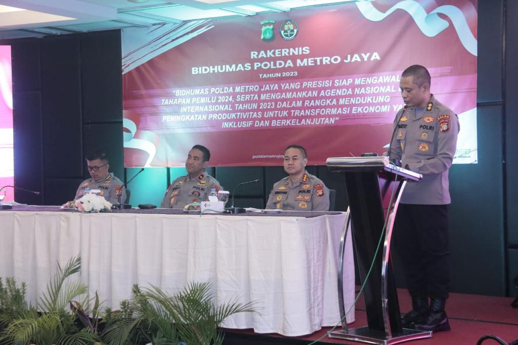 Rakernis Bidhumas Polda Metro Jaya 2023: Siap Kawal Pemilu Damai 2024