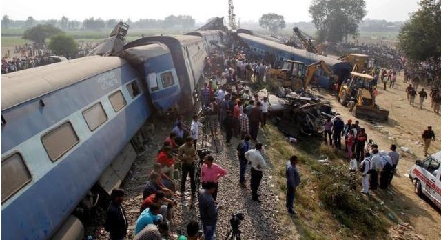  Kereta Api di India Keluar Jalur, 20 Nyawa Melayang