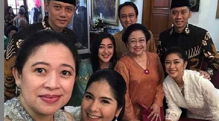   Lebaran, Keluarga SBY dan Keluarga Megawati Bertemu
