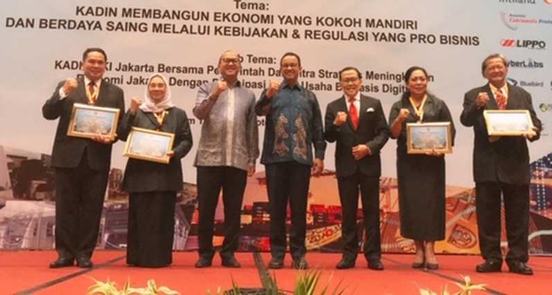  Gubernur DKI Gandeng Kadin Jaga Pertumbuhan Ekonomi Jakarta