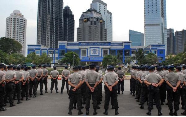   Antisipasi Teror, Polda Metro Jaya Perketat Pengamanan 