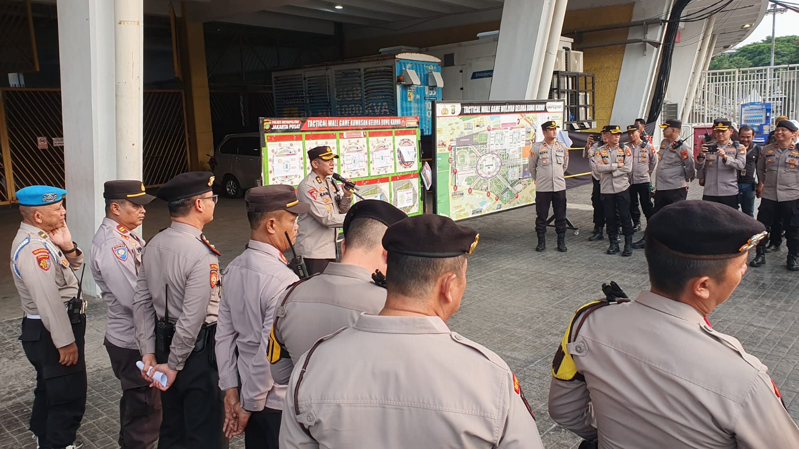 1.589 Personel Gabungan Amankan Laga Indonesia Vs Malaysia U-23 