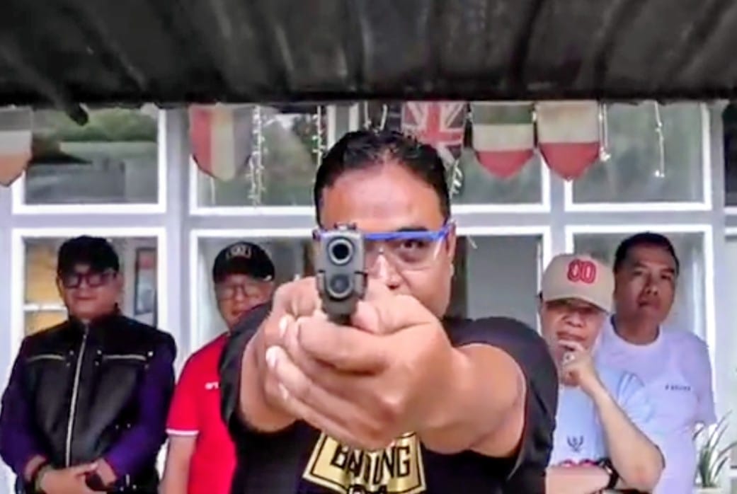 PWI DKI Jakarta Rayakan Kemerdekaan Lewat Aksi Ketangkasan Menembak di Sentul