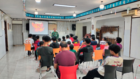 Korem 051/Wkt Tumbuhkan Cinta Tanah Air Sejak Dini kepada Anak Panti Asuhan Karena Doa