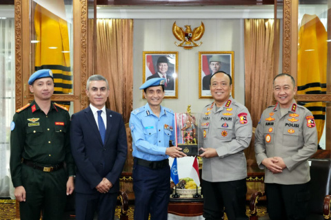 Perkuat Keselamatan Personel Perdamaian, Polri Tegaskan Kerja Sama Berkelanjutan dengan PBB