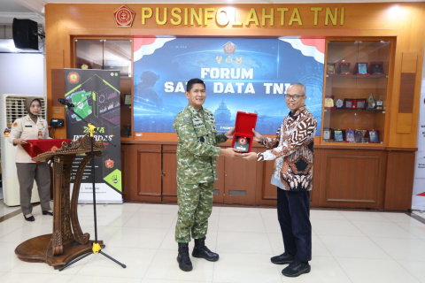 Dukung Transformasi Digital, Pusinfolahta TNI Laksanakan Forum Satu Data TNI