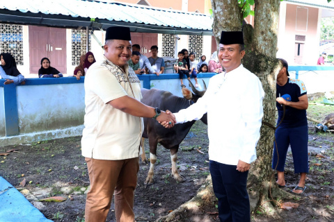 Lanud Sjamsudin Noor Rajut Kebersamaan Kepedulian dengan Semangat Berbagi