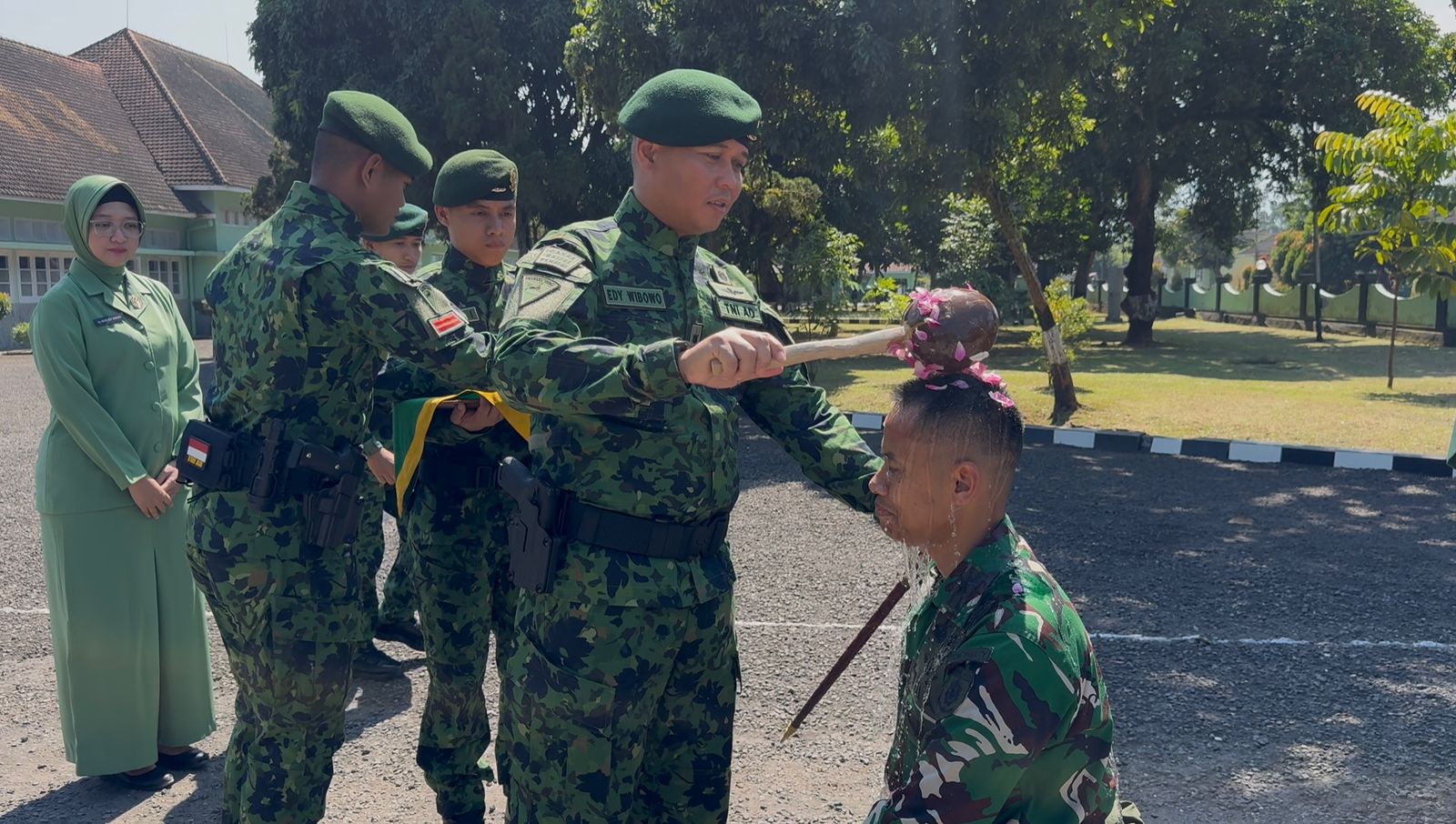 Yonif 515 Kostrad Gelar Tradisi Penyambutan Macan Kumbang 47