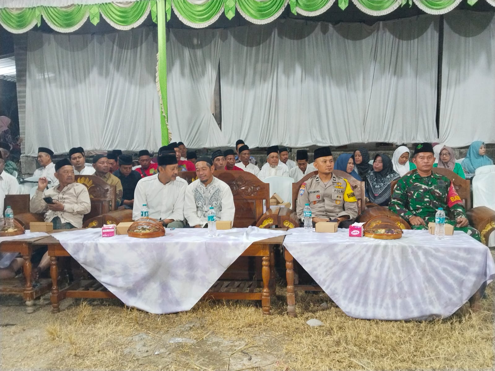 Pererat Silahturahmi dan Dukung Pendidikan, Babinsa Kwadungan Hadiri Haflah