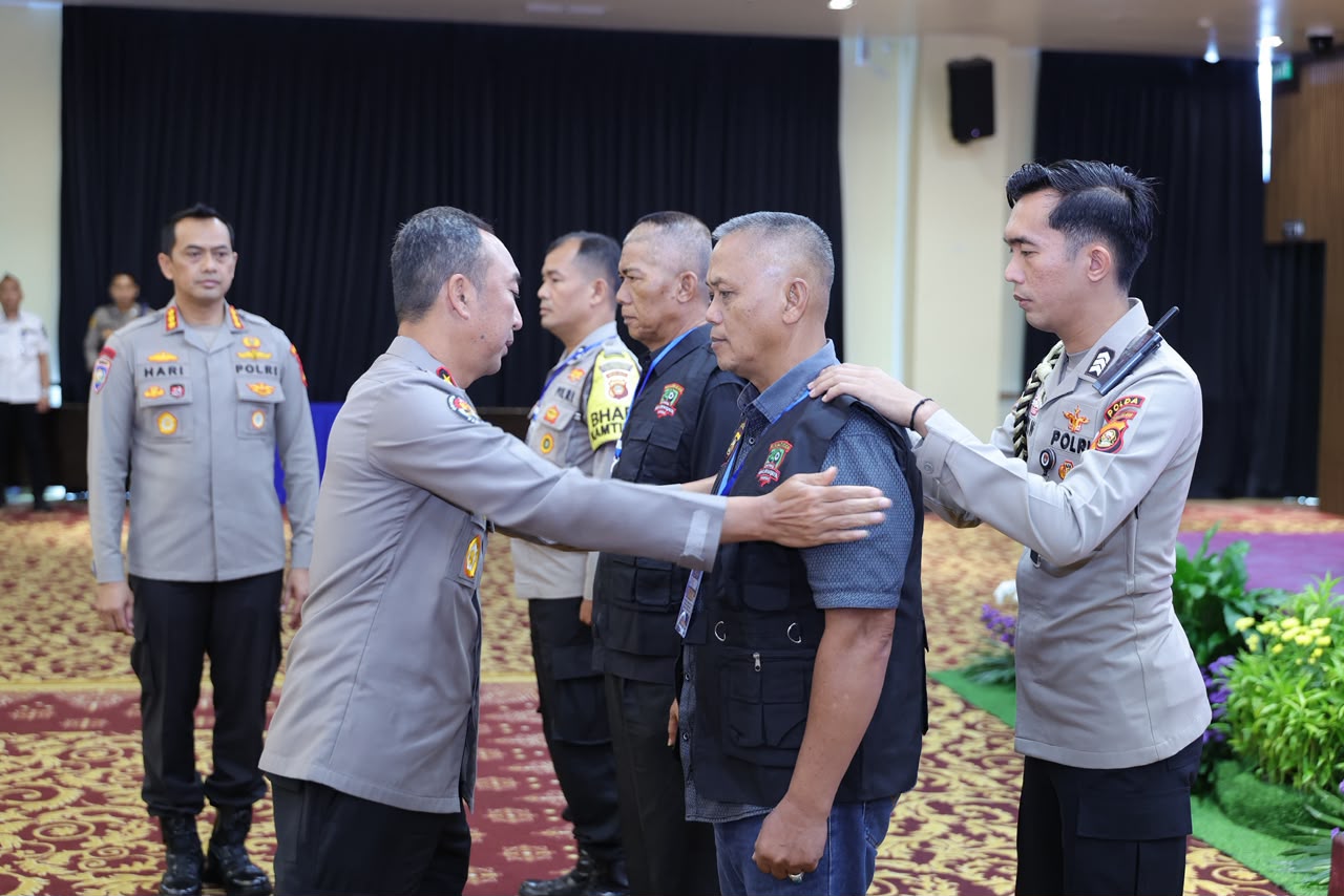 Buka Pelatihan Satkamling, Kapolda Sumsel Tekankan Gotong Royong, Pemanfaatan Teknologi