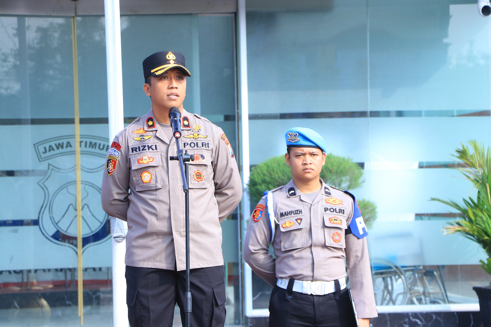Polres Ngawi Gelar Apel Kesiapan Harkamtibmas Bulan Suro 1448 H