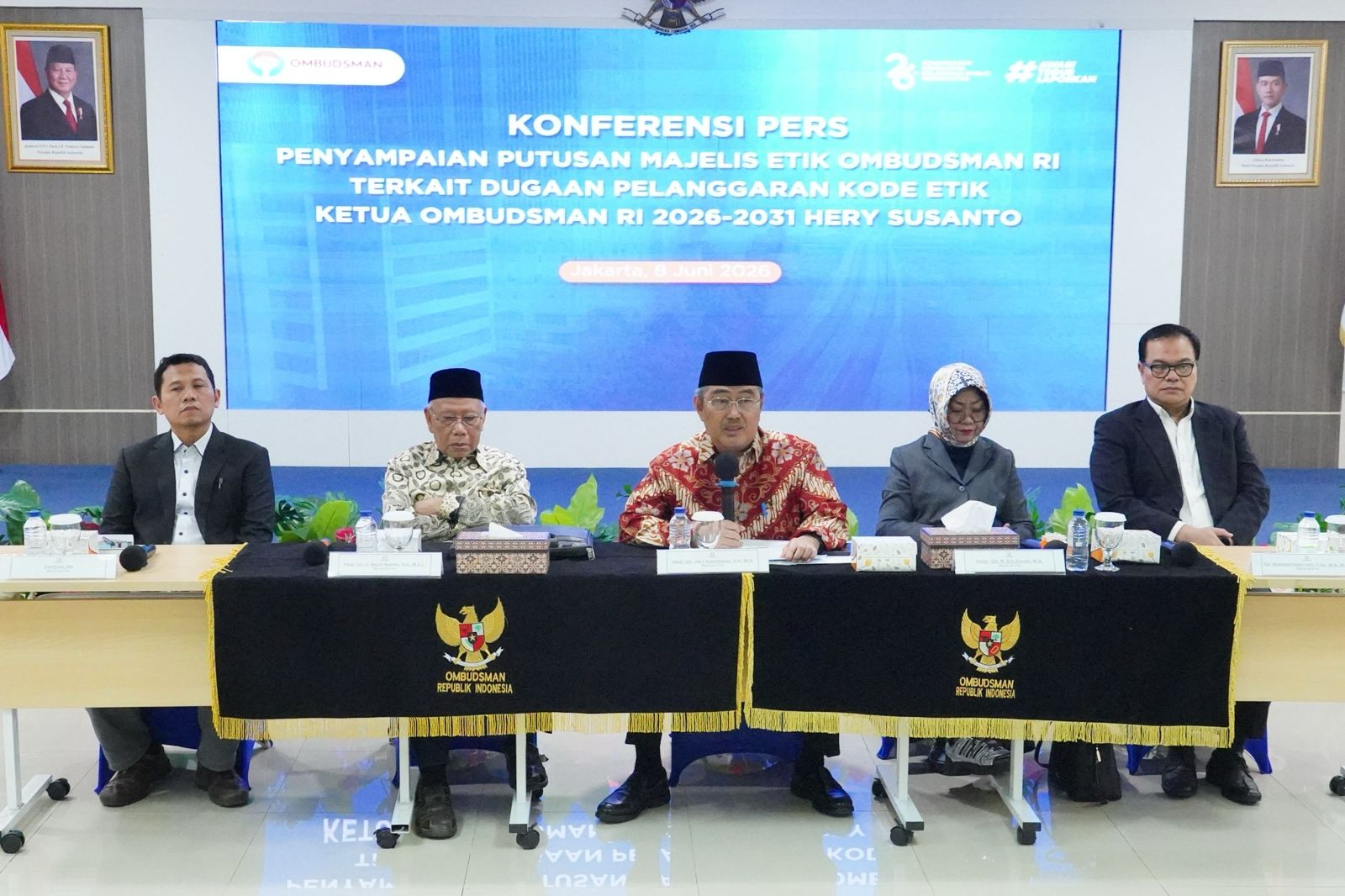 Putusan Final: Hery Susanto Dicopot dari Ombudsman RI