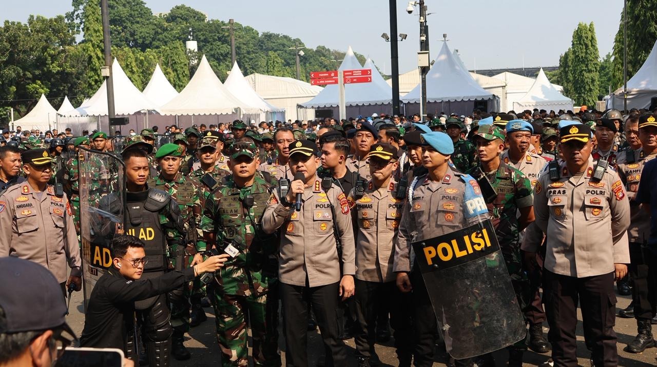 Polda Metro Jaya Mengawal Eksekusi Pulihkan Aset Negara Eks Hotel Sultan