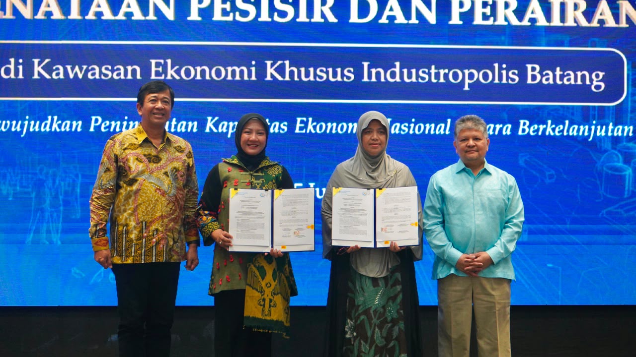 KKP Perkuat Penataan Pesisir dan Perairan di KEK Industropolis Batang