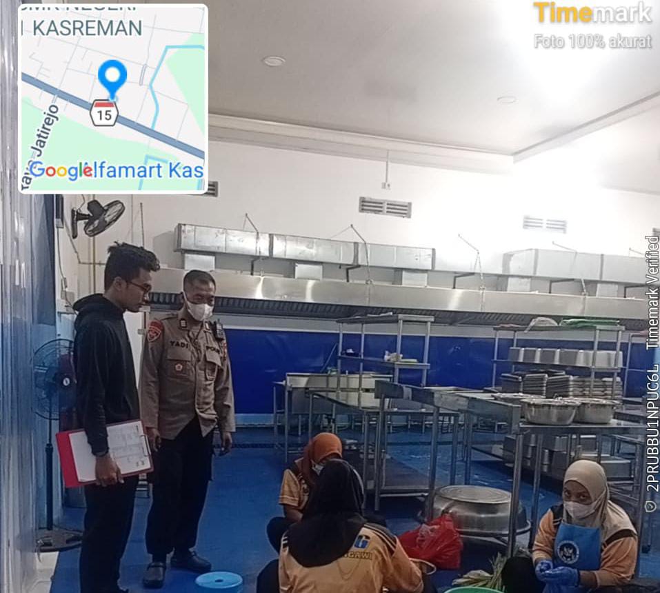 Pawas Polres Ngawi Cek Kesiapan SPPG Polri, Pastikan Program Makan Bergizi Gratis Berjalan Optimal 