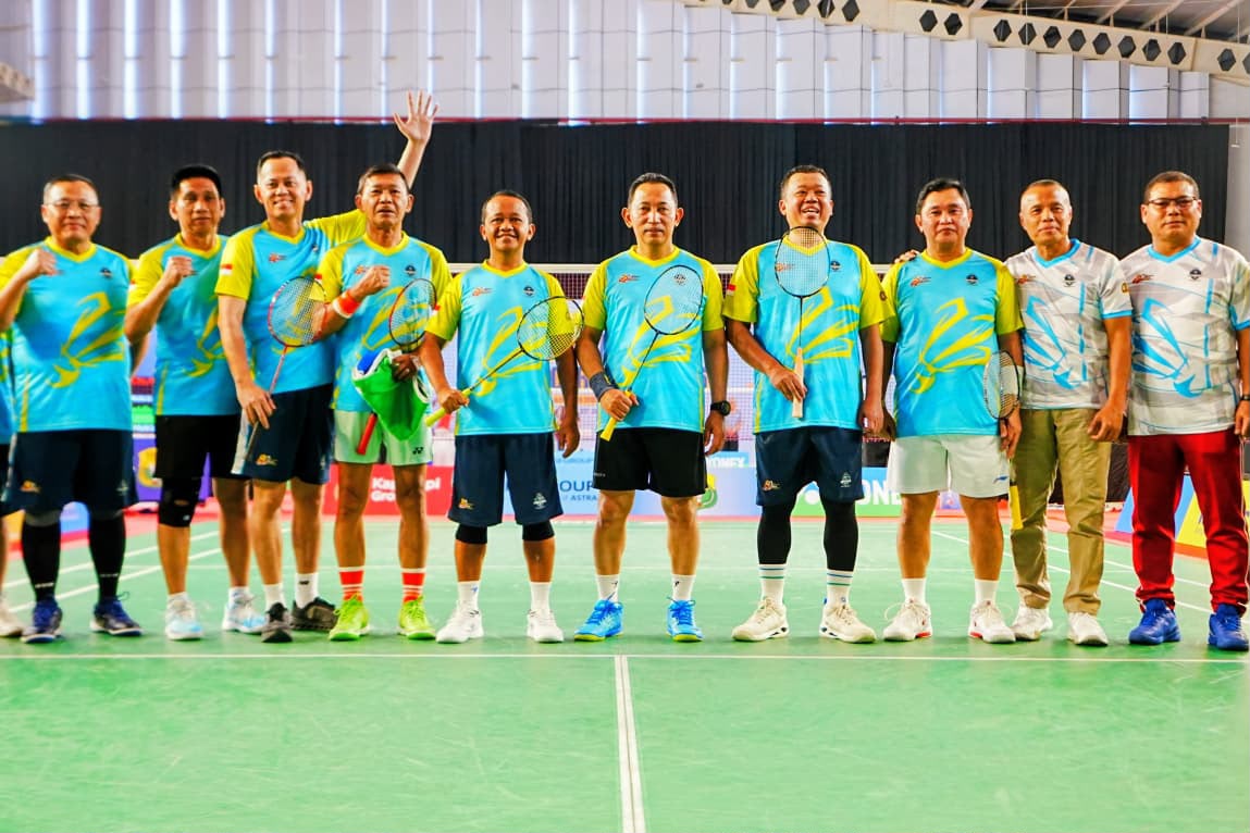 Kapolri Resmi Tutup Kejuaraan Bulu Tangkis Kapolri Cup 2026