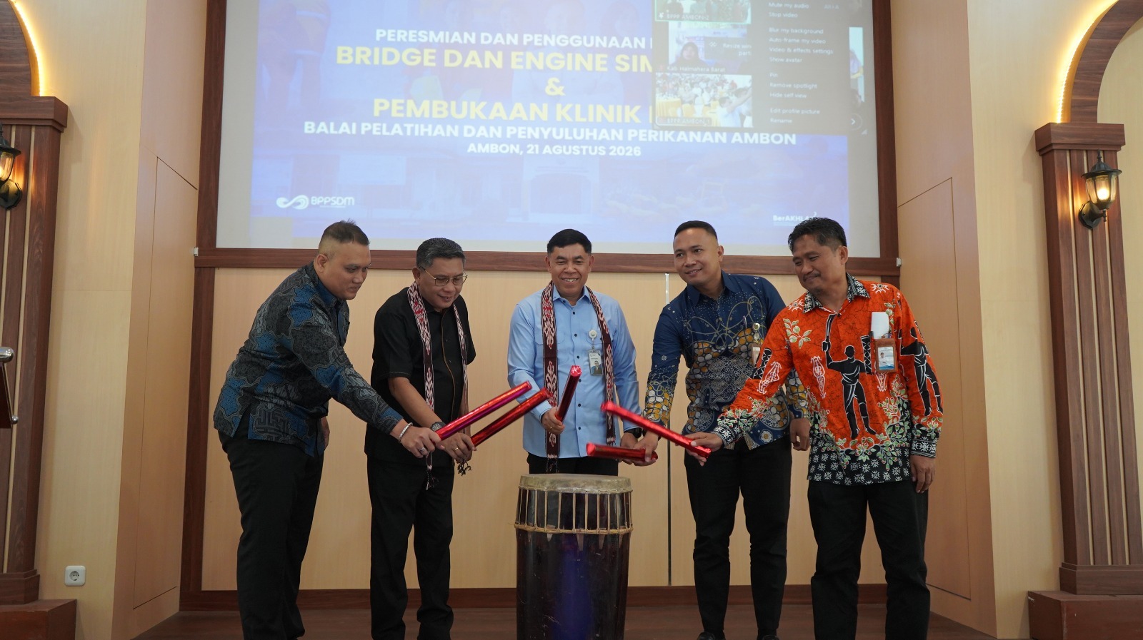 KKP Resmi Miliki Klinik Halal dan Bridge & Engine Simulator