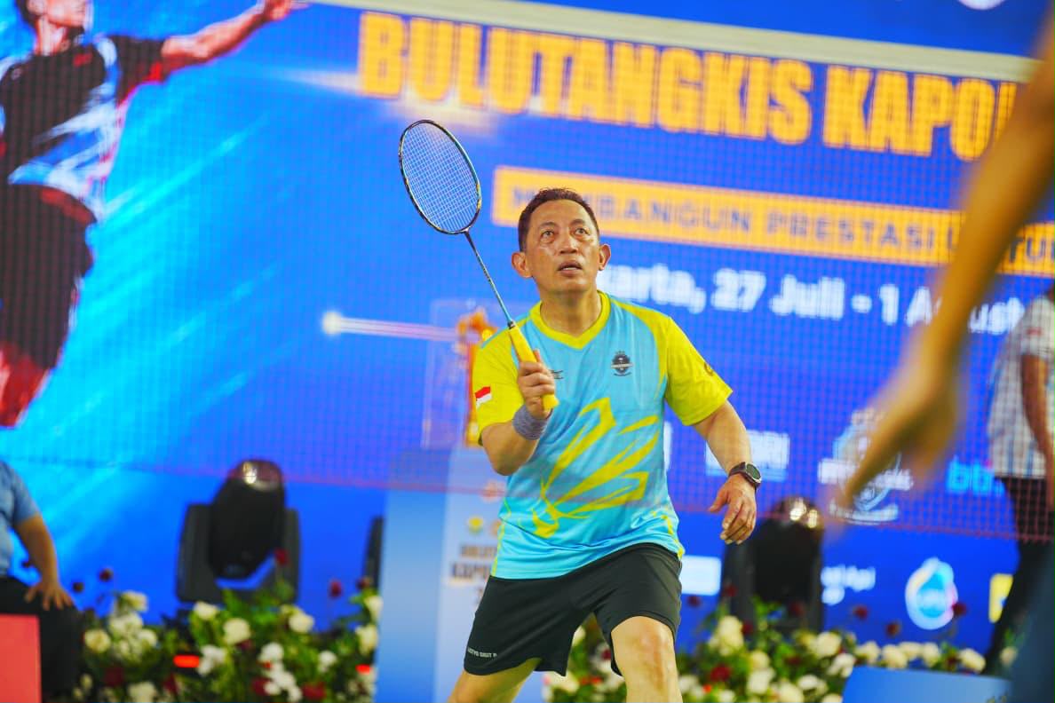 Kapolri Duet Bareng Widi Chandra Kasih Lawan Bahlil-Muhammad di Penutupan Kapolri Cup 2026
