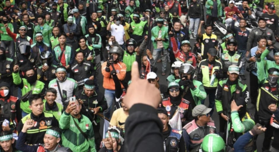 Ojol Merah Putih Serukan Semangat Persatuan dan Kesatuan Bangsa 