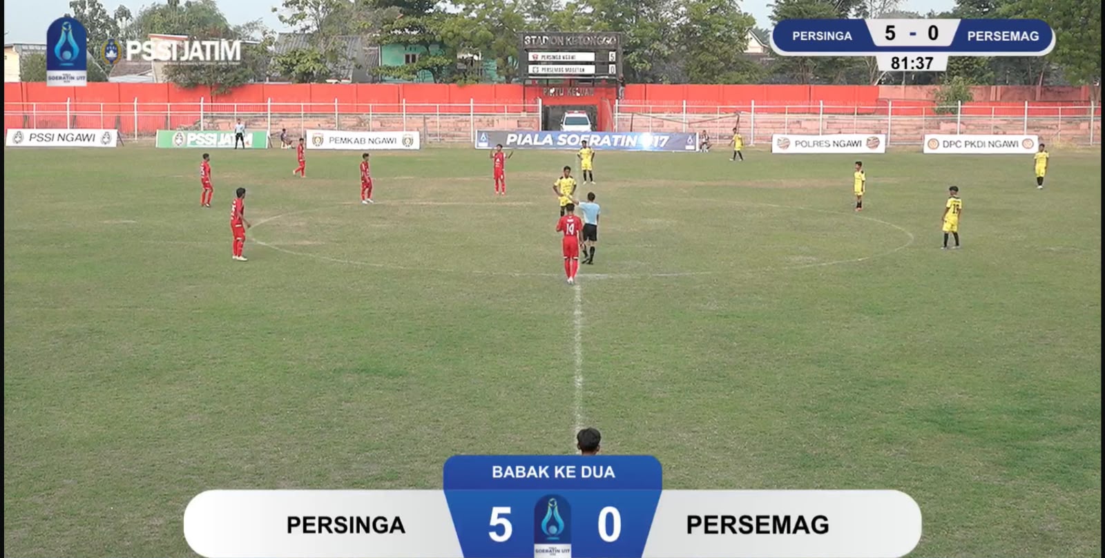 Persinga U-17 Lolos ke Babak 32 Besar dengan Poin Sempurna, Persemag Digulung 5-0