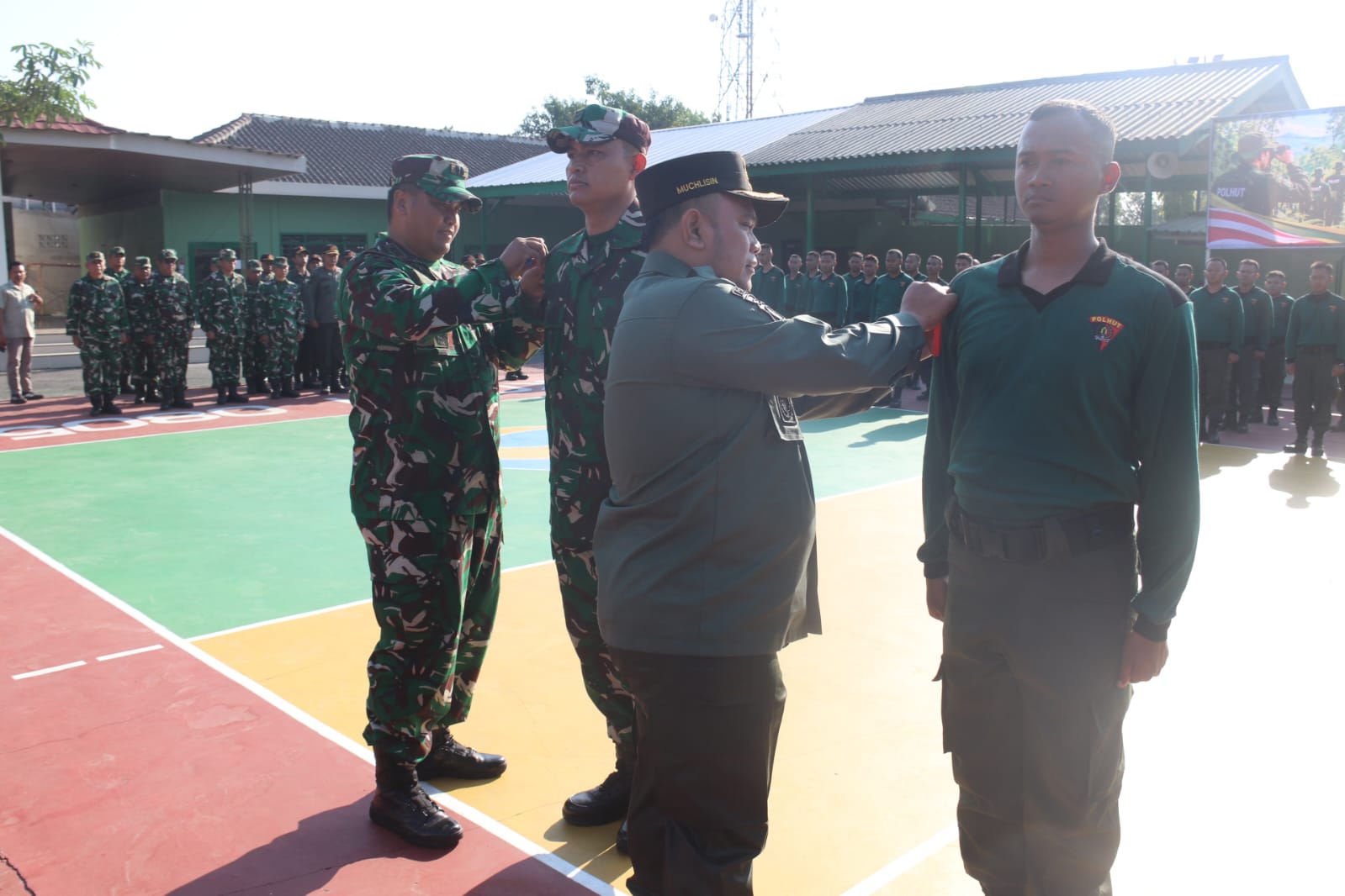 Sinergitas TNI dan Perhutani, Kodim Ngawi Gelar Pembekalan Karakter TAD Polhut Teritorial