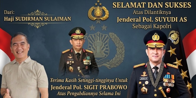 Dari Kotamobagu, Haji Ninong Ucapkan Selamat untuk Suyudi, Terima Kasih Sigit