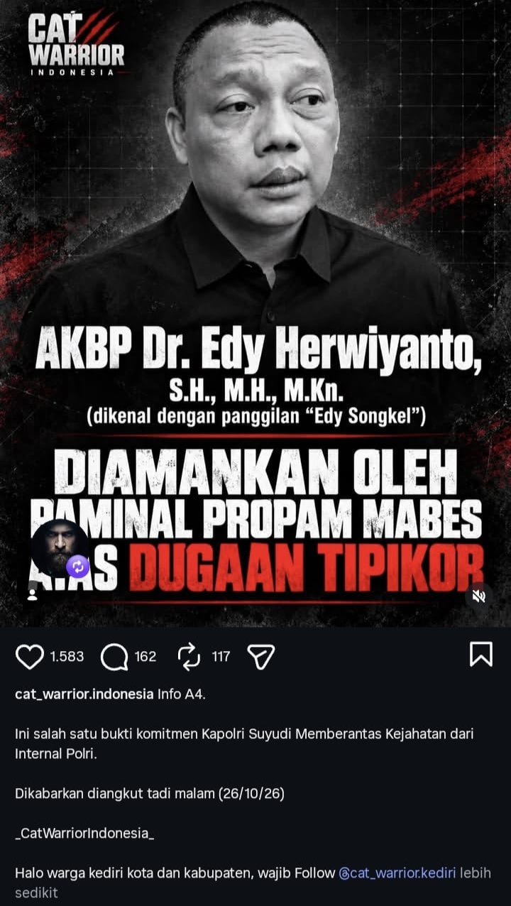 Pamen Polda Jatim Dikabarkan Diamankan Paminal Mabes Polri, Ada Apa?